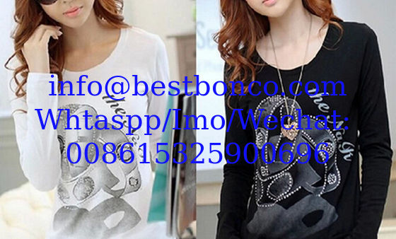 Lady T shirts piece printing