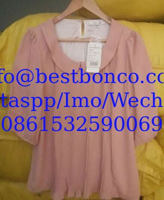 Lady girl chiffon shirts with high quality and soft nice finish