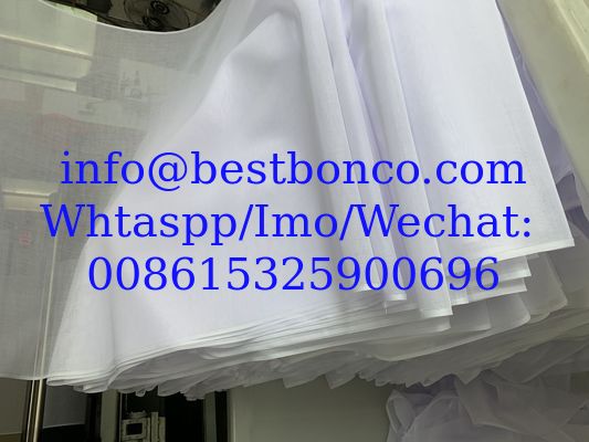 9100 Spun CAZ voile de color blanco completo