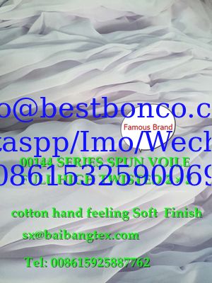 00144 00187 00196 00197 Spun Polyester High Twisted Full Voile
