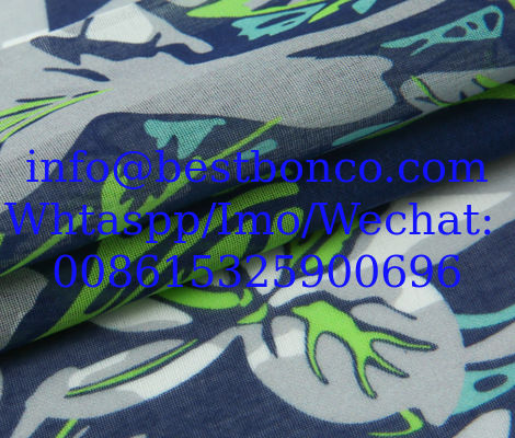 100% cotton voile printing comb cotton high quality