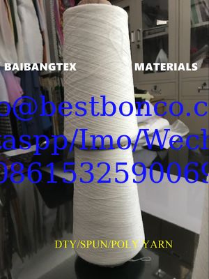 Tricotado de suéteres melange Inmitation Cuero de conejo Nm 48/2 Viscosa de nylon PBT DTY Filamento de núcleo de hilado