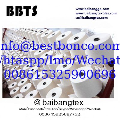 Tricotado de suéteres melange Inmitation Cuero de conejo Nm 48/2 Viscosa de nylon PBT DTY Filamento de núcleo de hilado