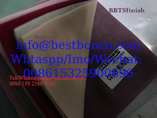 Tecnología sin pelo de poliéster Full Voil 2 X2 Super High-Twisted spun por BBTSfinish® desarrollo de producción
