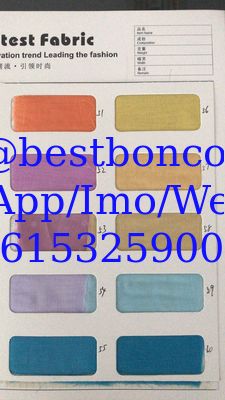 300 colors spun polyester voile fabric ready goods high twisted full voile