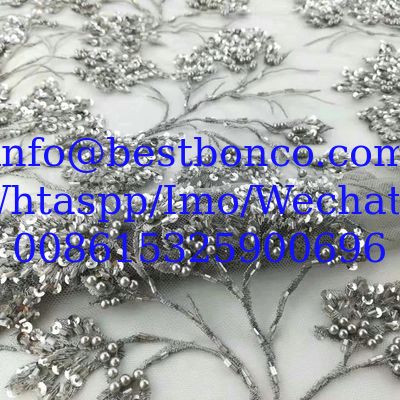 Embroidery Lace fabric wedding fashion high quality for brand garments lace fashion