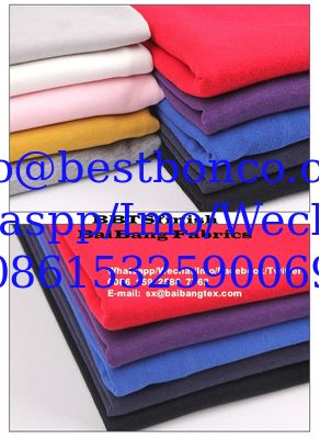 Tejido de sudadera de algodón en stock lote con la más alta calidad precio más barato por teñido lotes de color disponible