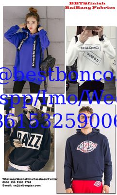 Tejido de sudadera de algodón en stock lote con la más alta calidad precio más barato por teñido lotes de color disponible