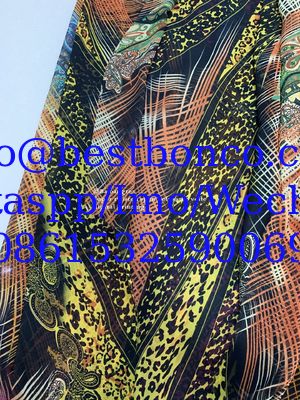 spun polyester voile super twisted 2s/2z 1900t printing highest quality