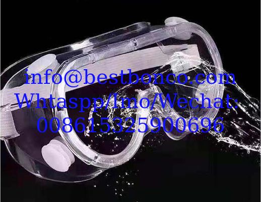 Exportación Ce Estándar Médico Antidespuma Cerrado a prueba de epidemias anteojos de cuatro perlas anti-espuma, salpicaduras y polvo