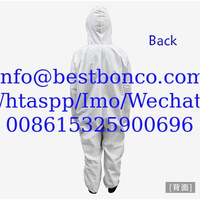 Spot wholesale isolation clothing Siamese hooded isolation clothing Non-medical epidemic isolation clothing Dust-free wo
