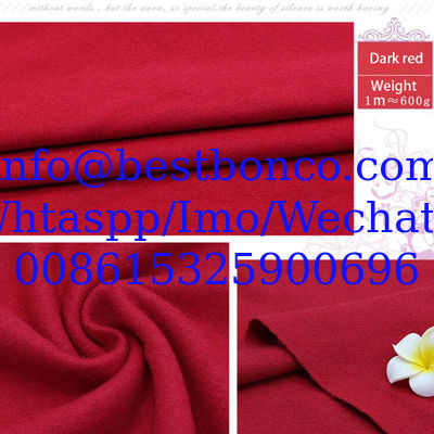 Tejido de lana de buena calidad Tejido de lana de cachemira abrigo Tejido de lana para coser invierno/otoño abrigo y chaqueta de hombre/mujer