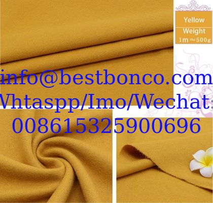 Tejido de lana de buena calidad Tejido de lana de cachemira abrigo Tejido de lana para coser invierno/otoño abrigo y chaqueta de hombre/mujer
