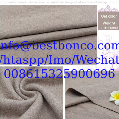 Tejido de lana de buena calidad Tejido de lana de cachemira abrigo Tejido de lana para coser invierno/otoño abrigo y chaqueta de hombre/mujer
