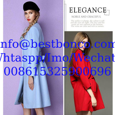 Tejido de lana de buena calidad Tejido de lana de cachemira abrigo Tejido de lana para coser invierno/otoño abrigo y chaqueta de hombre/mujer