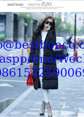 Moda Invierno chaqueta de algodón con almohadilla Mujeres de impresión gruesa chaqueta femenina Parka Invierno cálido chaquetas largas chaquetas de mujeres
