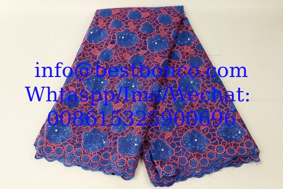 Factory direct sales new mesh lace embroidery lace fabric