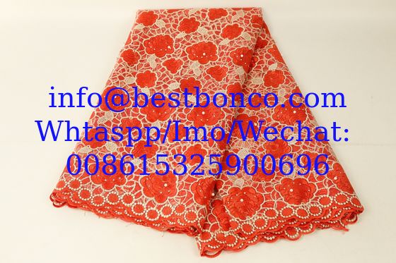 Factory direct sales new mesh lace embroidery lace fabric