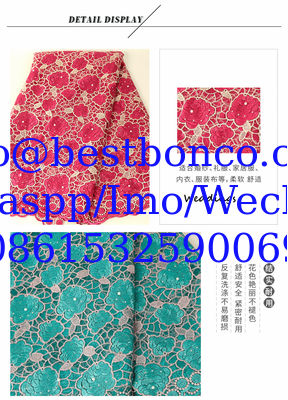 Factory direct sales new mesh lace embroidery lace fabric