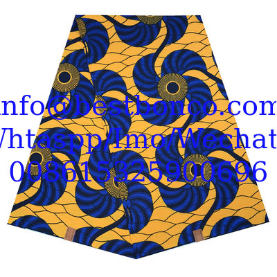 Tejido africano de batik tejido de cera de algodón Ankara África Holanda tejido de cera impresión tejido de cera de ropa africana generación de puntos