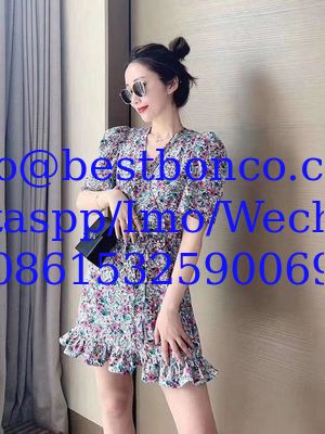 Impresión de tela de chiffon diseño de moda precio barato