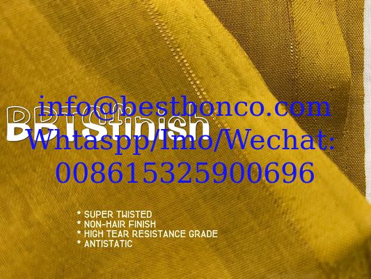 Velo de poliéster de hilado metálico super retorcido con velo completo BBTSfinish®