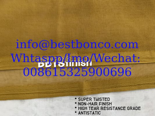 Velo de poliéster de hilado metálico super retorcido con velo completo BBTSfinish®