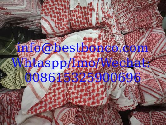 Shemagh, yashmagh, ghutra de algodón 100% islámico SHEMAGH y GUTRA para hombres 52 ′′, 55 ′′, 58 ′′, 60 ′′ y 62 ′′