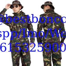 Tejidos para camuflaje militar de algodón resistentes al desgaste, al agua y al desgarro