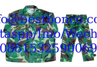 Tejidos para camuflaje militar de algodón resistentes al desgaste, al agua y al desgarro