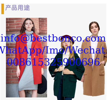 Melton fabric New spot plain woolen fabric, autumn and winter quality thick coat fabric