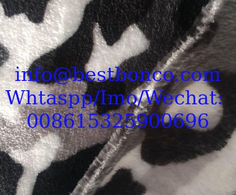 Tejido de lana de sherpa de camuflaje, adecuado para chaquetas de invierno