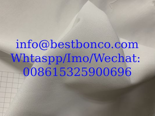 Tejido de poliéster espulso de túnica blanca