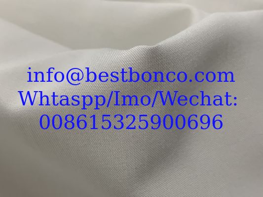 Tejido de poliéster espulso de túnica blanca