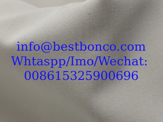 Tejido de poliéster espulso de túnica blanca