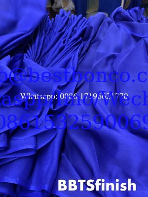 BBTSfinish® Brand Spun Polyester voile for muslim Scarf usage