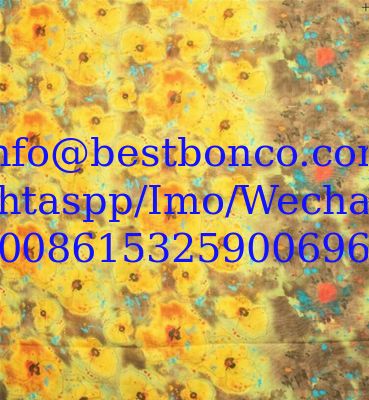 Cuerpo de la marca BBTSfinsh® de poliéster de espuma de hilo de oro Impresión digital de hilo de poliéster Super Full Twisted 58"