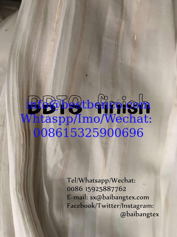 Silver Spun polyester high twisted voile super high quality 2S/2Z 2X2 quality original BBTSfinish