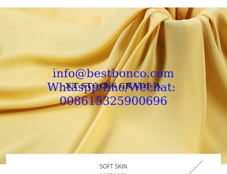 COREA Alta calidad Grado AAA+ micro crepe tela simple teñida de varios colores disponible suministro anual