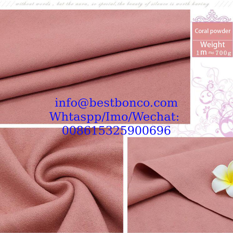 Tejido de lana de buena calidad Tejido de lana de cachemira abrigo Tejido de lana para coser invierno/otoño abrigo y chaqueta de hombre/mujer