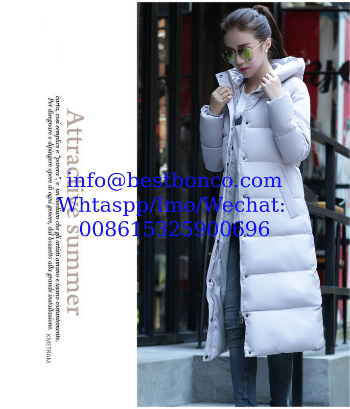 Moda Invierno chaqueta de algodón con almohadilla Mujeres de impresión gruesa chaqueta femenina Parka Invierno cálido chaquetas largas chaquetas de mujeres