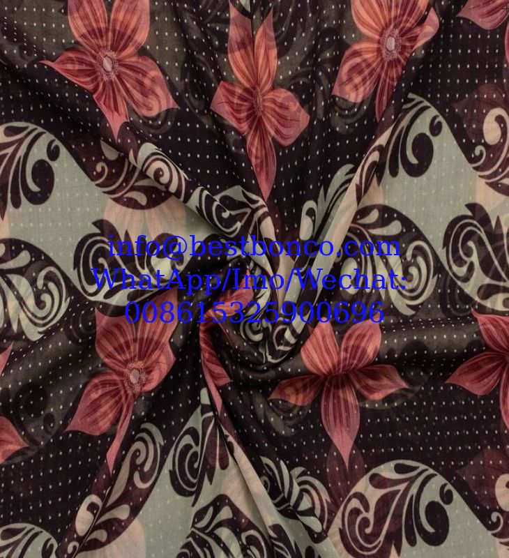 Spun Polyester Voile BBTSfinsh® Brand Screen printing Voile Super Full Twisted 58"