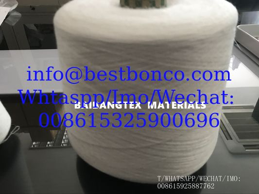 Tricotado de suéteres melange Inmitation Cuero de conejo Nm 48/2 Viscosa de nylon PBT DTY Filamento de núcleo de hilado